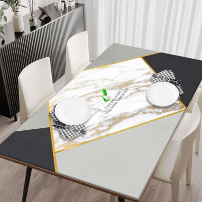 Скатертина ПВХ з візерунком, захист для столу "Stylish marble", 60*90 см Скатертина ПВХ з візерунком, захист для столу "Stylish marble", 60*90 см